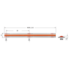 ELCART DISTRIBUTION - ERT186910000 STR.LED COB ROSSA 12W/M 24V IP20