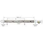 ELCART DISTRIBUTION - ERT187005400 STRI.LED 17W/M BC 220V IP65 25M