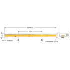 ELCART DISTRIBUTION - ERT187021000 COB STRIP 12W/M BF 220V IP65 25M