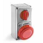 ROSI MATERIALE ELETT - RCO19.3332R6 PR BLOC VERT+FONDO IP67 4P 32A 380V