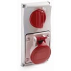 ROSI MATERIALE ELETT - RCO19.3414R6-I PR BLOC VERT INC IP44 5P 16A 380V