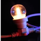 GIOCOPLAST NATALE SP - GCP19018340 LAMP. GLOBINO LED BIA.CAL. 2 W E27