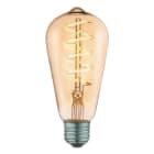 GIOCOPLAST NATALE SP - GCP19019036 LAMPADINA VINTAGE DESIGN AMBRA ST64 4W E