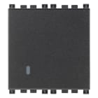 VIMAR SPA - VIW19002.2 Interruttore 1P 20AX 2M grigio