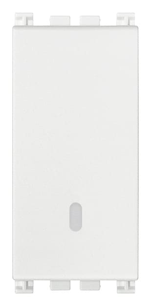 VIMAR SPA - VIW19008.AB.B PULSANTE 1P NO 10A ANTIBATTERICO BIANCO