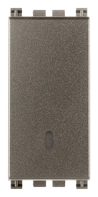 VIMAR SPA - VIW19008.M PULSANTE 1P NO 10A METAL