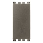 VIMAR SPA - VIW19008.M PULSANTE 1P NO 10A METAL