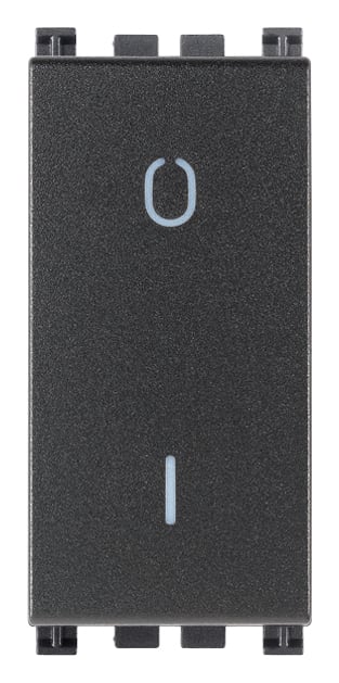 VIMAR SPA - VIW19015.AB INTERRUTTORE 2P 16AX ANTIBATT. GRIGIO