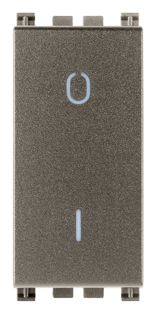 VIMAR SPA - VIW19015.M INTERRUTTORE 2P 16AX METAL