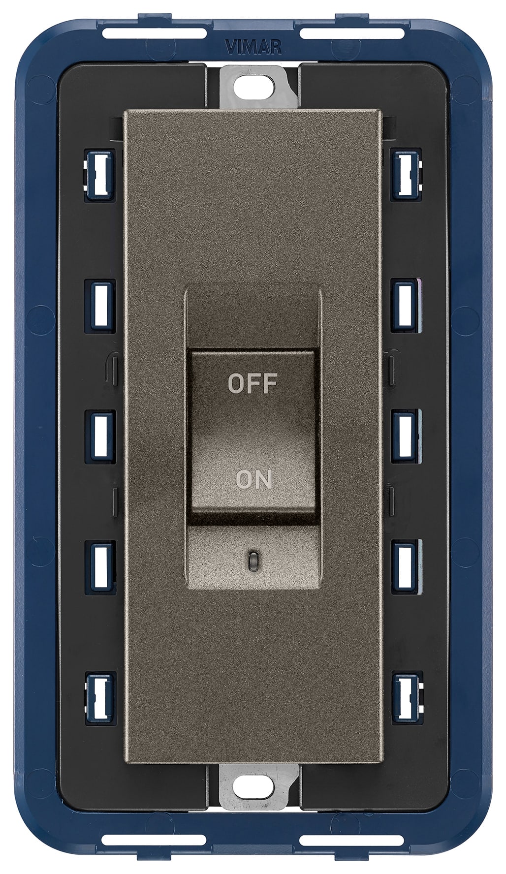 VIMAR SPA - VIW19019.M Interruttore 2P 45A 5M Metal