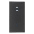 VIMAR SPA - VIW19021.99 TASTO 1M SIMBOLO O I GRIGIO