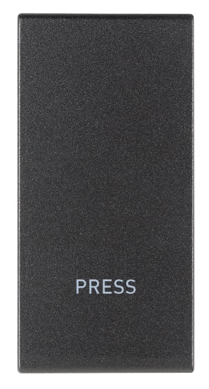 VIMAR SPA - VIW19021.PS TASTO 1M PRESS GRIGIO