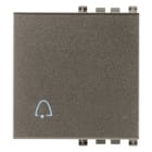 VIMAR SPA - VIW19022.C.M TASTO 2M SIMBOLO CAMPANELLO METAL