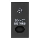 VIMAR SPA - VIW19026.DND TASTO 1M CON DIFFUSORE SIMB. DND GRIGIO