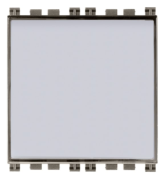 VIMAR SPA - VIW19050.M PULSANTE TARGHETTA 1P NO 10A METAL