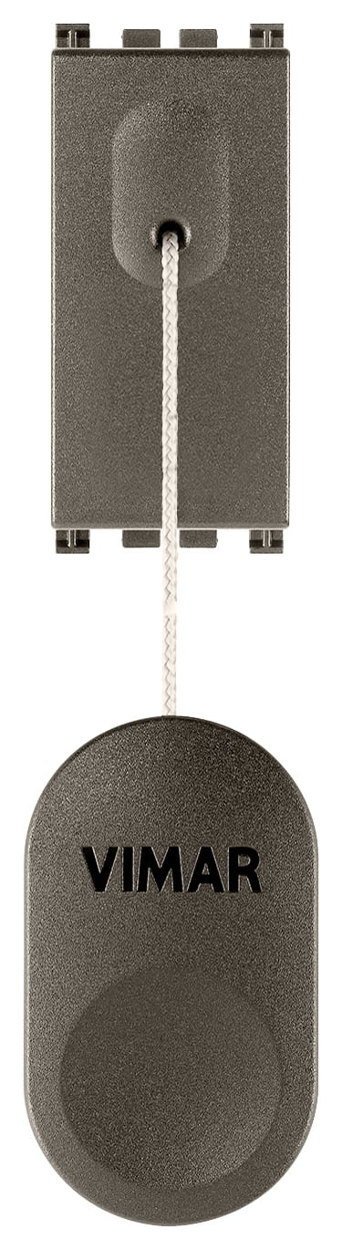 VIMAR SPA - VIW19053.M PULSANTE 1P NC 10A TIRANTE METAL