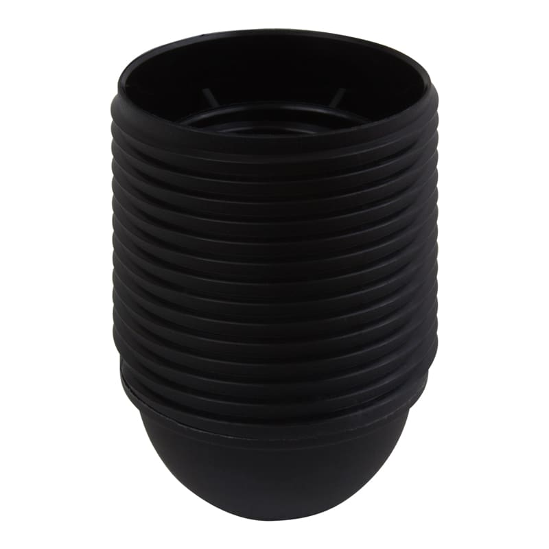 SCAME PARRE SPA - SCA190.6000FN PORTALAMPADA E27 N/M CF NERO