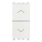 VIMAR SPA - VIW19062.B DUE PULSANTI INTERBLOCC.NO+NO 10A BIANCO