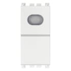 VIMAR SPA - VIW19068.B PULSANTE 1P NO 10A CON SPIA BIANCO