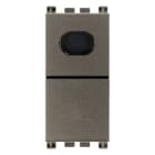 VIMAR SPA - VIW19068.M PULSANTE 1P NO 10A + SPIA BIANCA METAL