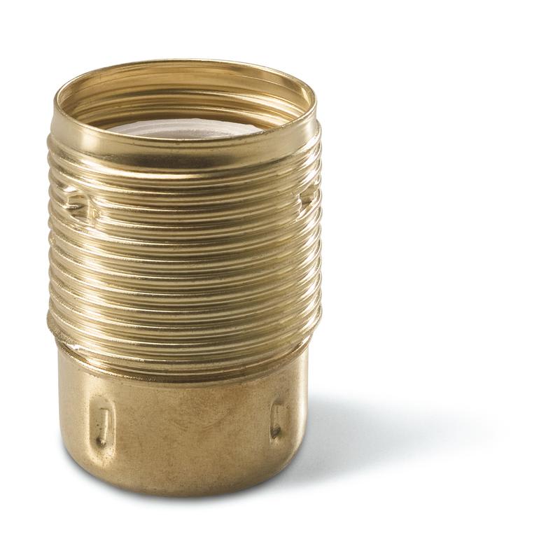 SCAME PARRE SPA - SCA190.8200T PORTALAMPADA E27 N/M+T CF ORO