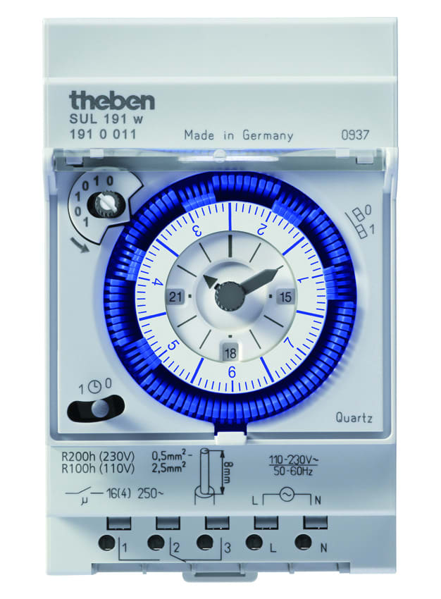 THEBEN SRL - THE1910011 SUL 191 W INT. ORARIO ANALOGICO