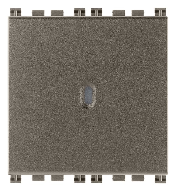 VIMAR SPA - VIW19100.2.M INTERRUTTORE 1P 10AX ASSIALE 2M METAL