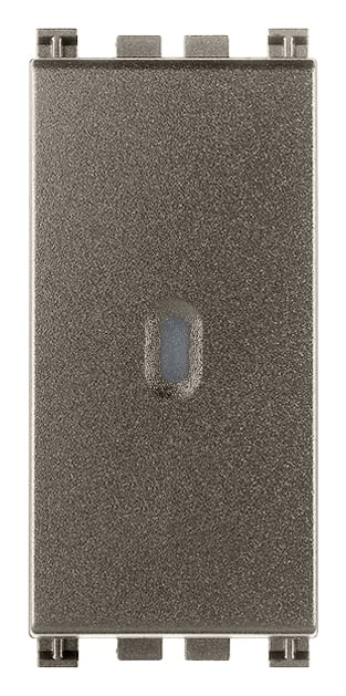VIMAR SPA - VIW19108.M PULSANTE 1P NO 10A ASSIALE METAL