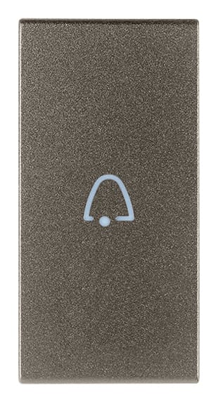 VIMAR SPA - VIW19131.C.M Tasto 1M simb. campanello assiale Metal