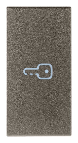 VIMAR SPA - VIW19131.P.M TASTO 1M SIMBOLO CHIAVE ASSIALE METAL