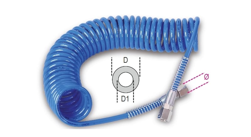 BM SPA - BMM019140060 Spirali in poliuretano 98 Shore estensibili