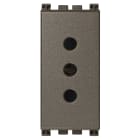 VIMAR SPA - VIW19201.M PRESA 2P+T 10A P11 METAL