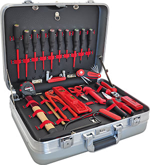 INTERCABLE SRL - INR19202 VALIGIA ALUSTAR IN ALLUMINIO DOTATA