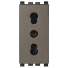 VIMAR SPA - VIW19203.M PRESA 2P+T 16A P17/11 METAL