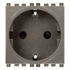 VIMAR SPA - VIW19208.M PRESA SICURY 2P+T 16A TEDESCO METAL