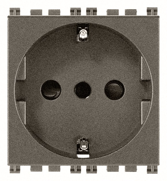 VIMAR SPA - VIW19209.M PRESA 2P+T 16A P30 METAL