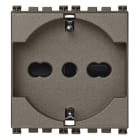 VIMAR SPA - VIW19210.M PRESA 2P+T 16A UNIVERSALE METAL