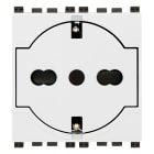 VIMAR SPA - VIW19211.B PRESA 2P+T P40 UNIVERSALE A FILO BIANCO
