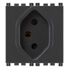 VIMAR SPA - VIW19226 PRESA SICURY 2P+T 10A SVIZZERO 13 GRIGIO