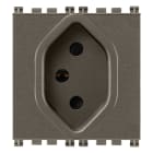 VIMAR SPA - VIW19226.M PRESA SICURY 2P+T 10A SVIZZERO 13 METAL