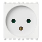VIMAR SPA - VIW19240.B Presa SICURY 2P+T 16A israeliano bianco