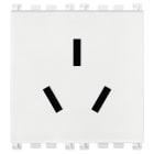 VIMAR SPA - VIW19254.B PRESA SICURY 2P+T 16A CINESE BIANCO