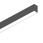 IDEAL LUX SRL - IUX192628 FLUO WIDE 1800 4000K BK