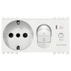 VIMAR SPA - VIW19286.B PRESA 2P+T 16A P30 INTB+MTDIFFC16 BIANCO
