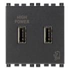VIMAR SPA - VIW19295 UNITA ALIMENTAZIONE USB 5V2,1A 2M GRIGIO
