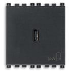 VIMAR SPA - VIW19298 ALIMENTATORE USB C 30W PD GRIGIO