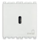 VIMAR SPA - VIW19298.B ALIMENTATORE USB C 30W PD BIANCO