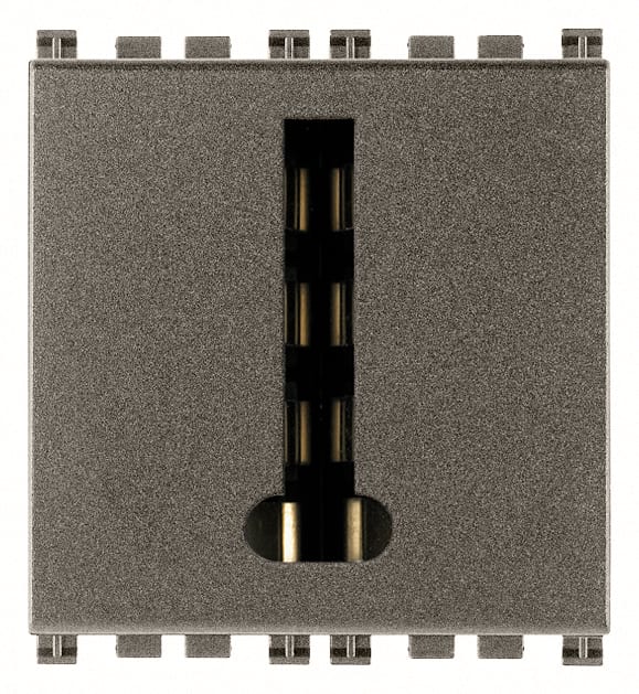 VIMAR SPA - VIW19327.M PRESA TELEFONICA 8P FRANCESE METAL