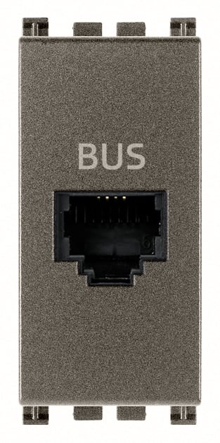 VIMAR SPA - VIW19329.M PRESA RJ11 SPECIALE PER BUS METAL