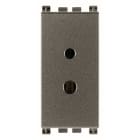 VIMAR SPA - VIW19331.M PRESA POLARIZZATA 2P 6A 24V SELV METAL